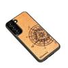 Wooden Case for Samsung Galaxy S22 traveler merbau