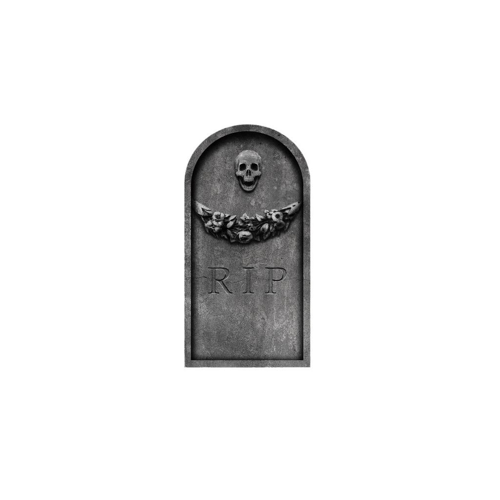 New Halloween Horror Party Honeycomb Ornament Ghost Festival rest in peace Tombstone Paper Fan Honeycomb