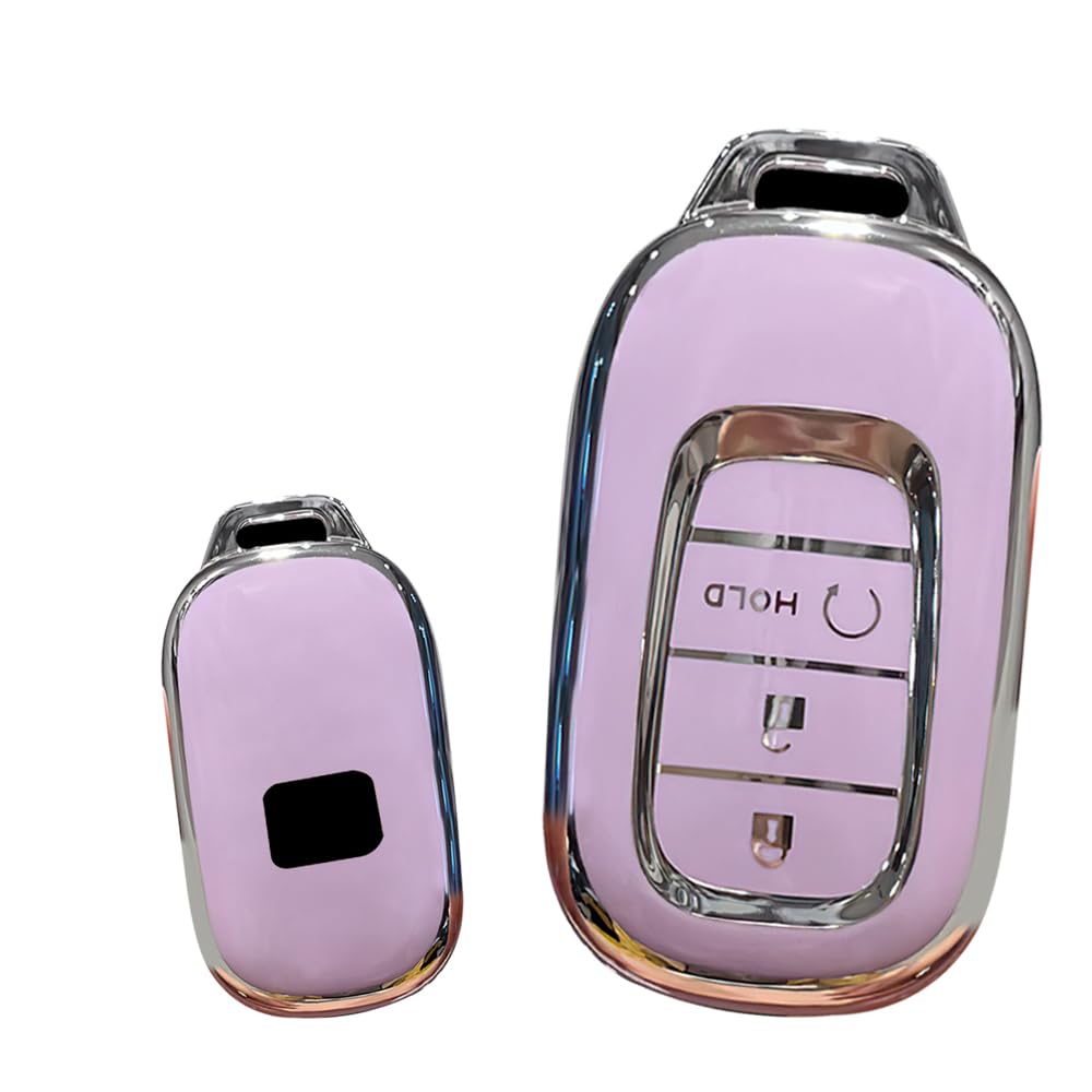 SANRILY Honda Key Case, Key Holder, Key Cover, Key Protection, For Honda Accord Honda 3 bodan серебряный