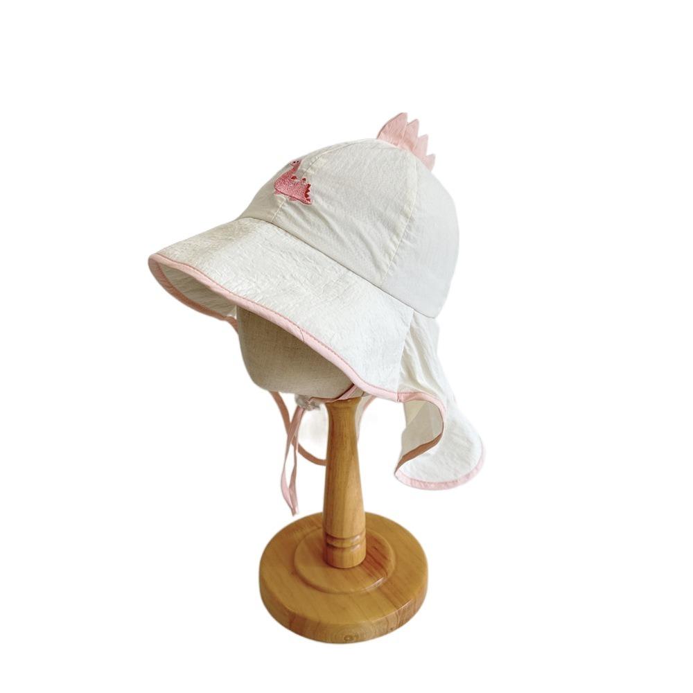 Lightweight UV Block Cap Large Brim Sunshade Hat New Baby’s Summer Hats  Baby розовый