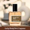 Blue Earth Men's Perfume: Fresh Woody Scent, Long-Lasting and Natural, Ideal for Students.
