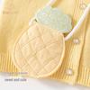 Banxidi Girl's Autumn Cardigan Princess Dress Set