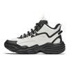 Anta Walker Fleece Comfortable Non-Slip Warm Mid-Top Casual Shoes Women Casual Shoes White Black 922448904-2