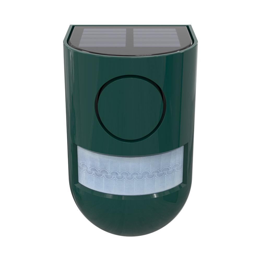 Solar-Powered Infrared Alarm: Motion-Activated Light & Sound Anti-Theft & Animal Repellent