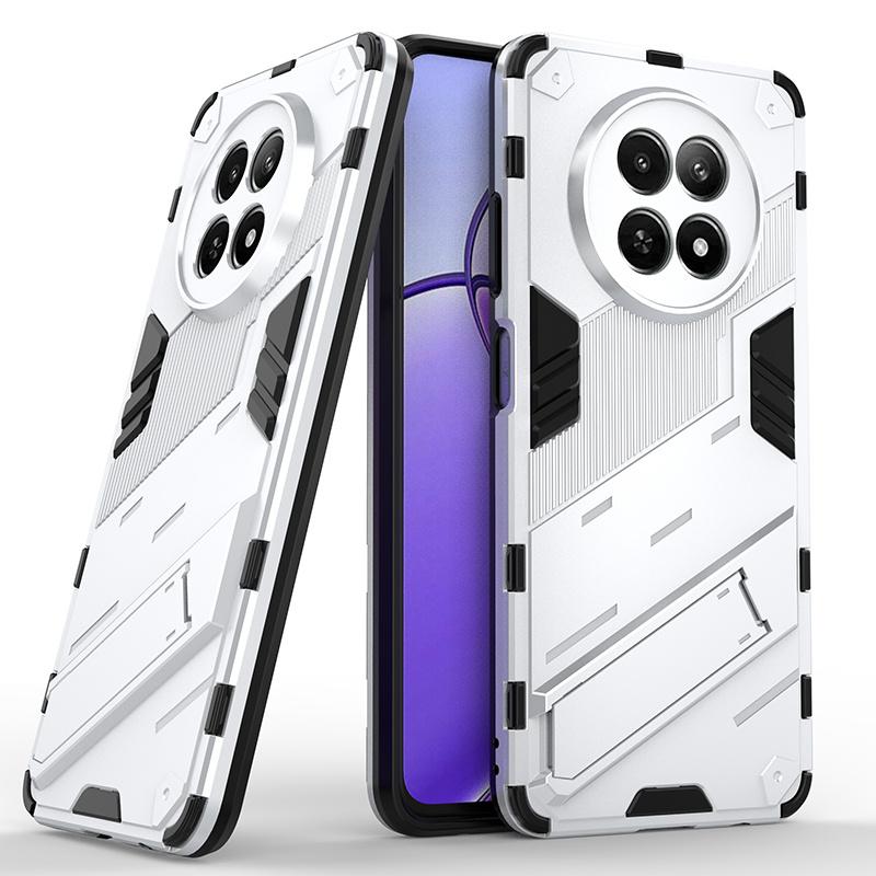 For Realme 12X 5G Cover Case For Realme 12X Coque Fundas Armor Shockproof KidStand Hard PC Protective Phone Bumper Realme 12X