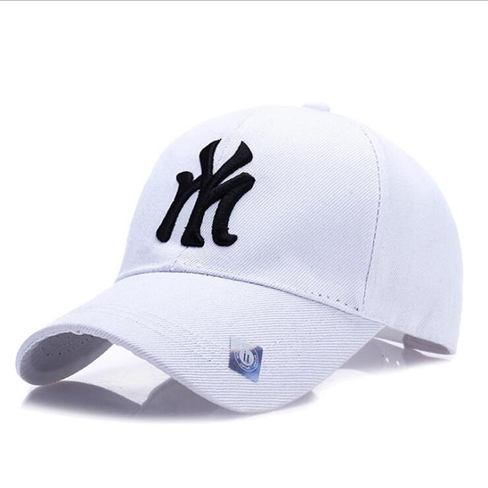 Fashion Chic Letter Embroidery Casual Baseball Cap for Men Women Couples