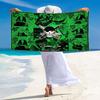 Roronoa Zoro Print Beach Towel, Large Soft Quick Dry Towel for Beach Camping Swimming