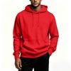 Men's Casual Hoodie with Front Pocket, Color Pullover Sweatshirt