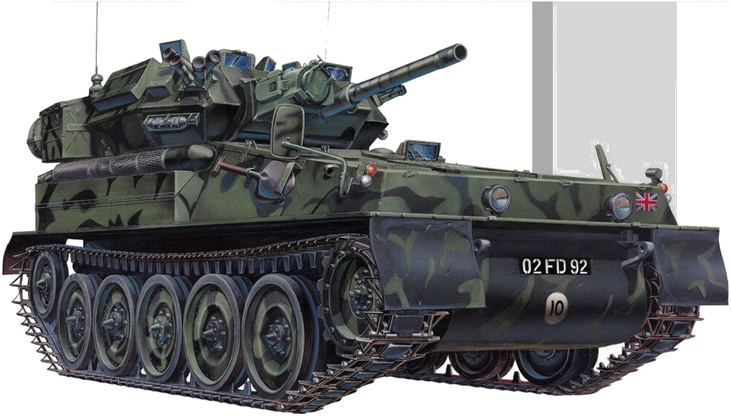 

AFV Club FV101 Scorpion Reconnaissance Tank Plastic Model 1/35