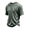 Men's Retro Halloween Graphic T-Shirt Short Sleeve Neck Casual Top