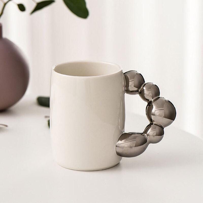 Shangqi Creative Electroplated Ceramic Mug