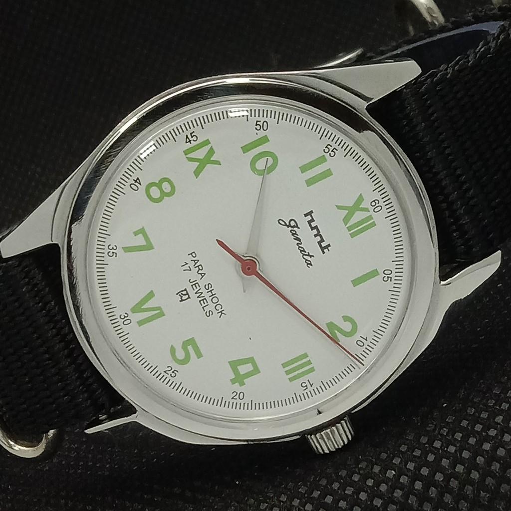 

OLD HMT JANATA WINDING INDIAN МУЖСКИЕ МЕХАНИЧЕСКИЕ ЧАСЫ a281675-1 Sku534f-a281675