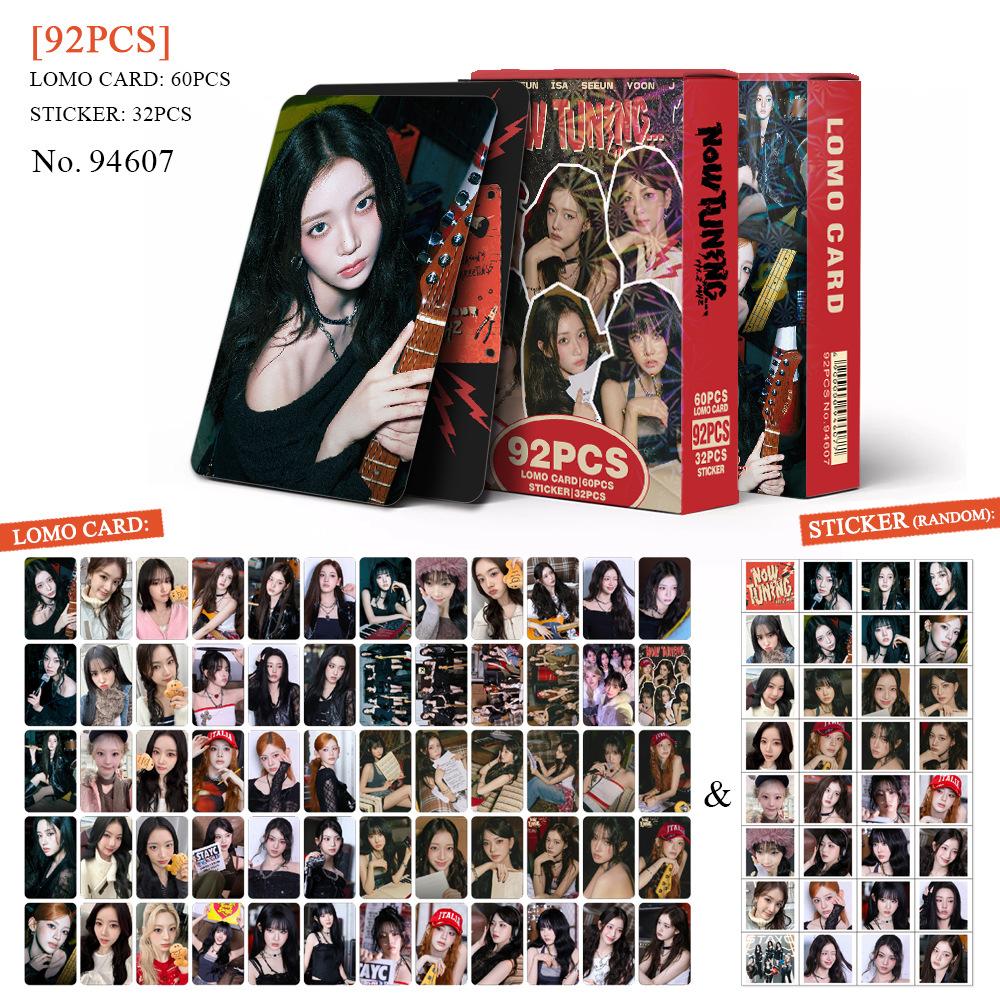 In-stock 92 small cards STRYC 2026 Season's Greetings photo card stickers LOMO HD Printd Photocards Stickers Fans Gift