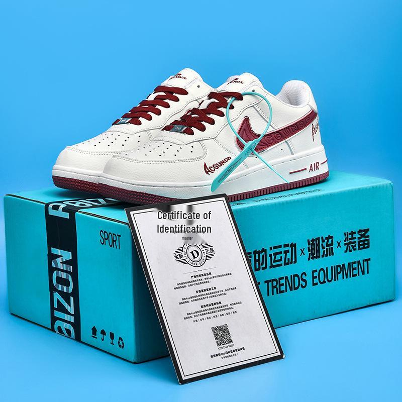 2025 Air Force 1: Men's White Sneakers, Youth & Women's Platform Casual AJ Sports Shoes