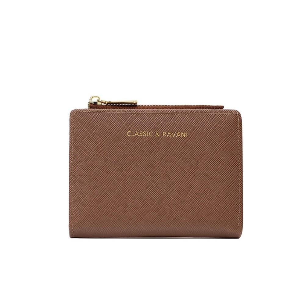 Card Pocket PU Coin Purse Coin Pouch Short Wallet Elegant Card Holders Clutch  Lady Gift