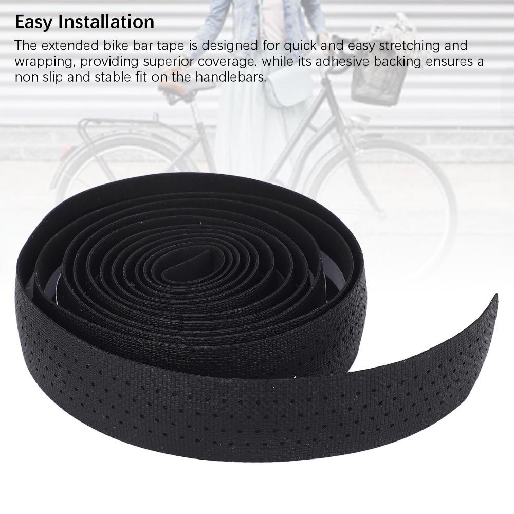 2pcs Soft Drop Bar Handlebar Tape Anti Slip Bike Handlebar Wrap  Cycling Grip Improvement