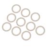 10Pcs Bicycles Pedal Spacer Crank Cycling Bike Stainless Steel Rings Washers Bike Pedal Gasket Crank Spacer Enduring
