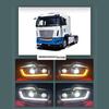 Geely New Energy Jinzheng LED Headlights: High-Brightness, Dual-Lens, Sequential Turn Signals, Waterproof.