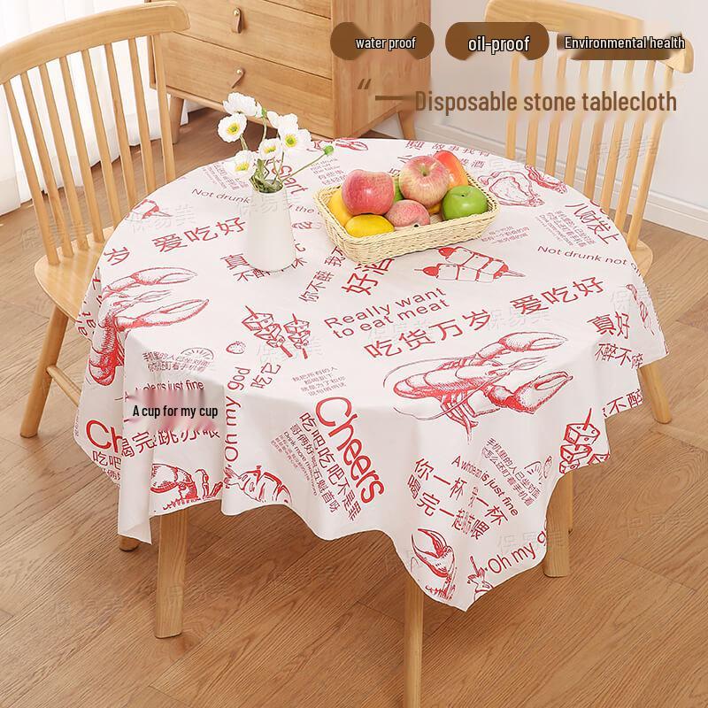 Ekologiczny Wodoodporny Olejoodporny Jednorazowy Obrus do Użytku Domowego i Restauracyjnego