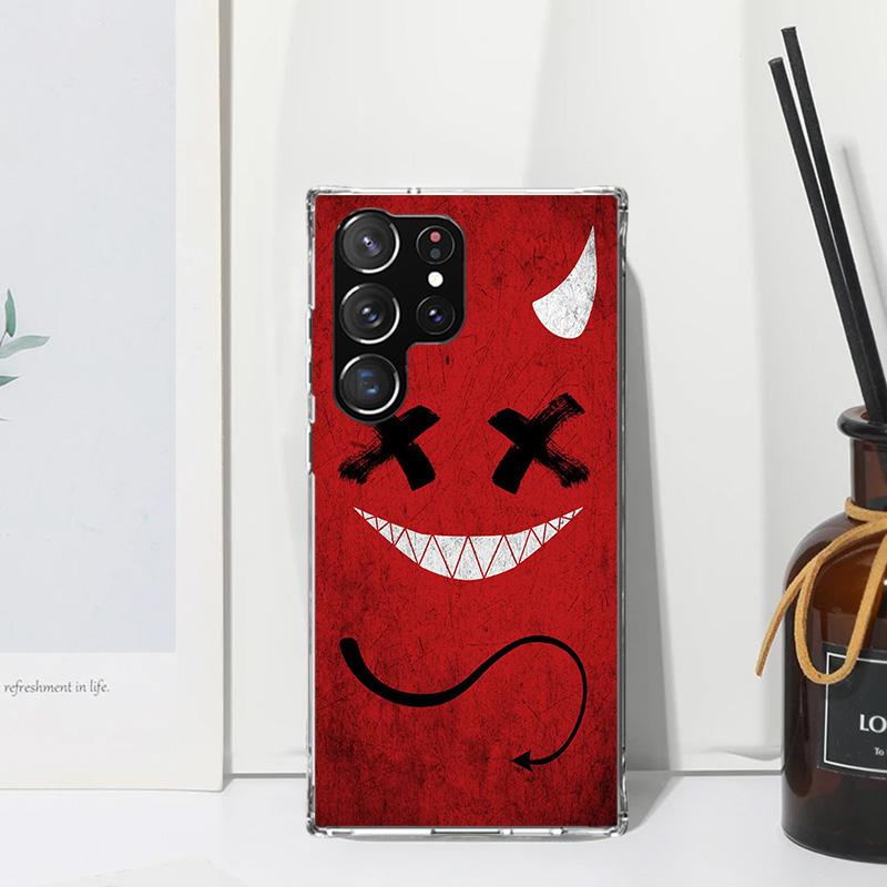 Devil Bad Boy Anime Phone Case For Samsung Galaxy S26 S25 Edge S24 FE S23 S22 Ultra S21 Plus S20 + Art Fundas Back Cover Galaxy