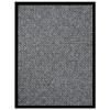 VidaXL Paillasson Gris, 60x80 cm