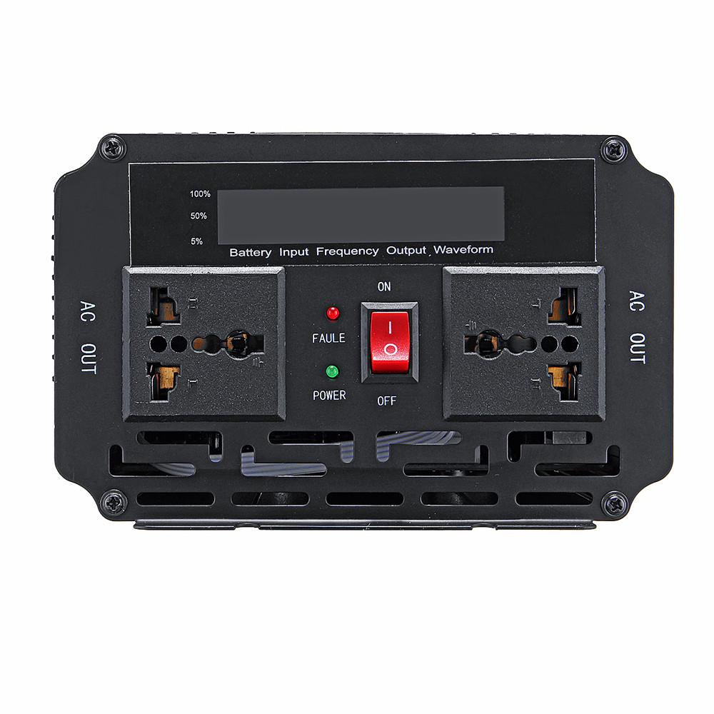 8000W Car Power Inverter 12/24V to 110/220V Sine Wave Converter With