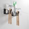 1 Pcs Toothbrush Toothbrush Holder Accessories Black