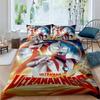 2026 New ModelUltraman Zero-Themed Bedding Set — Duvet Cover Set — Deluxe Gift for Kids (Double/Single Bed Sizes)