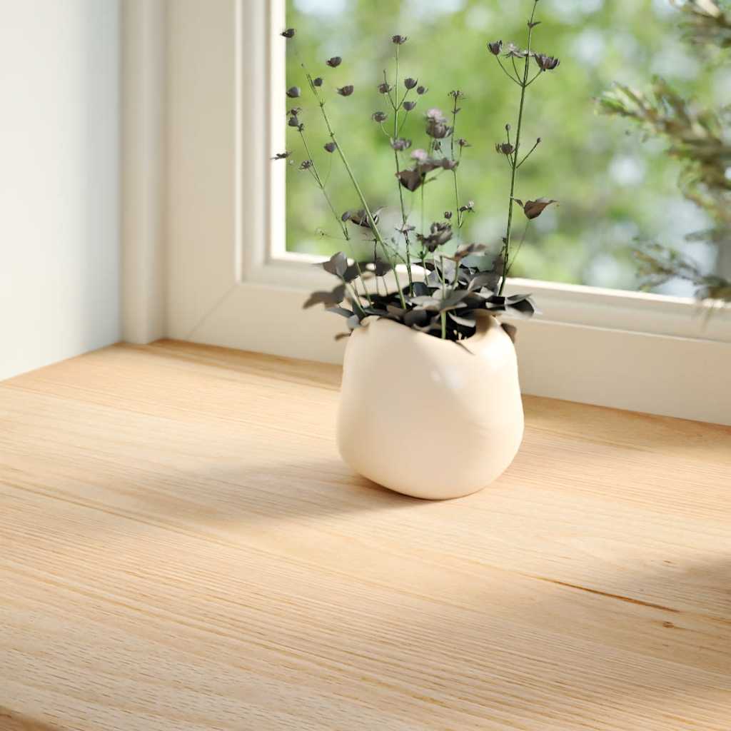 Vidaxl Parapety 2 Szt., Surowe, 100X30X2 Cm, Lite Drewno Dębowe