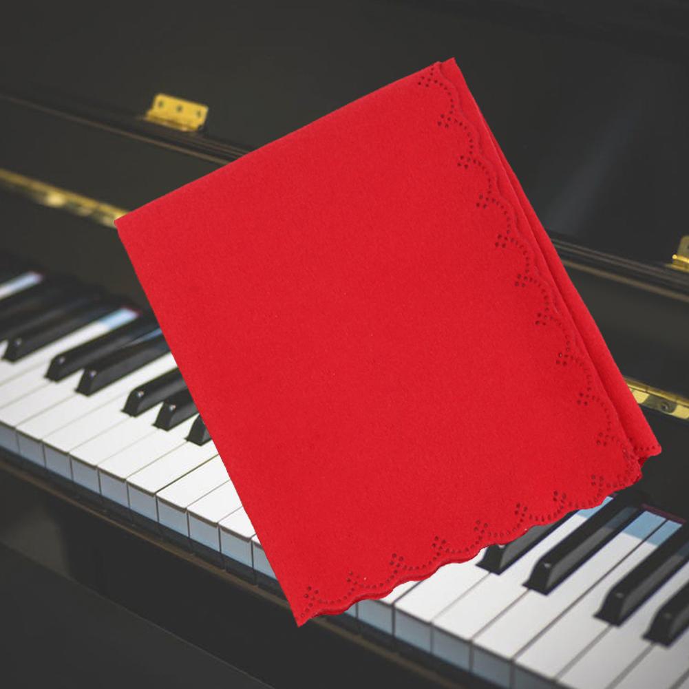 5 Stück Fünffarbig Weich Langlebig Gitarre Klavier Violine Saxophon Musikinstrument Reinigungs-Poliertuch