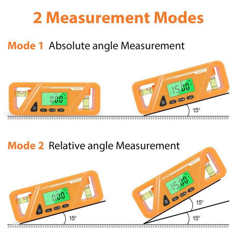 AD23-Digital Protractor Inclinometer Digital Inclinometer Level, Protractor, Angle Gauge