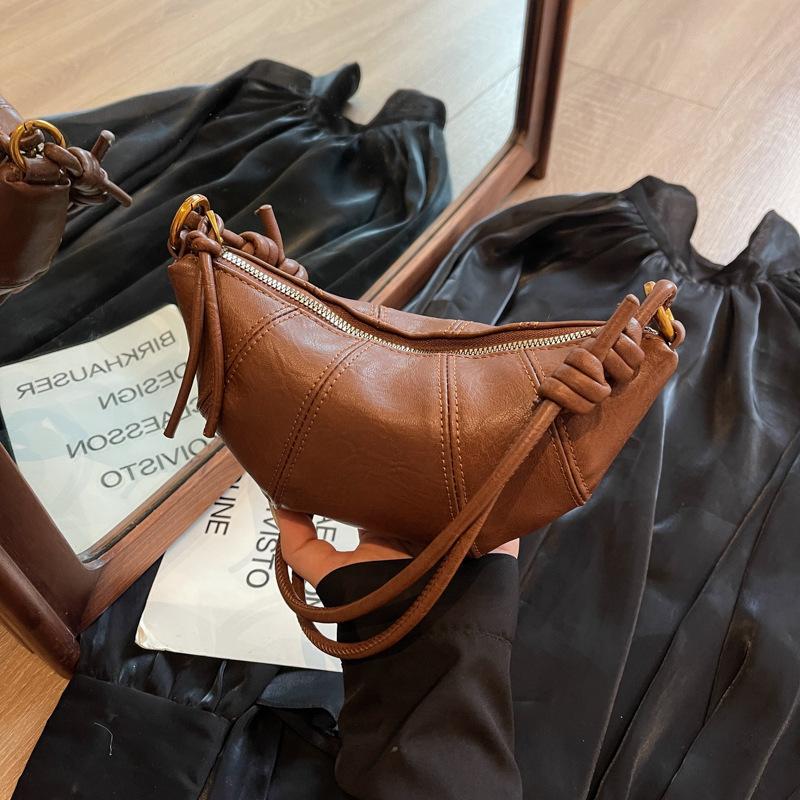French Niche Quality Underarm Bag, Women's Bag, Simple Dumpling Bag, Versatile Single-shoulder Crossbody Bag