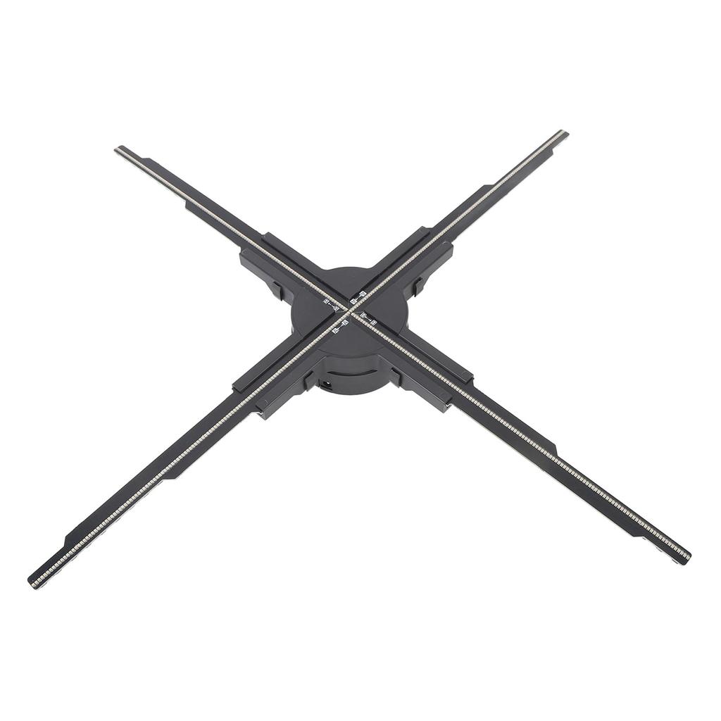 3D Holographic Fan 50cm 510x1400P Resolution 510LEDs 4GB Memory Supports PC Software APP Editing
