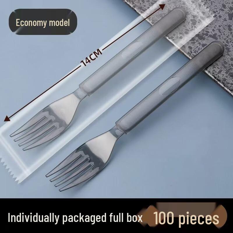 ZISIZ Premium Individually Wrapped Disposable Spoon