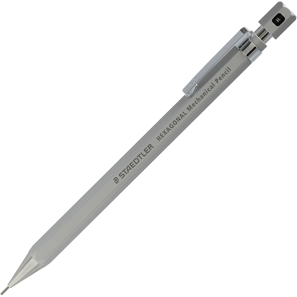 STAEDTLER (STAEDTLER) Hexagonal Mechanical Pencil 0.5mm [Silky Silver] 925 77-05S