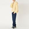 Levis Solid Color Loose Fit Drawstring Hoodie T-Shirt Men Tops Yellow A0747-0029