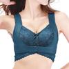 Model Featured In Night High Front Can Be Used 24 Hours a Day by Bust [Charmake Body] Anan, Bra, Non-wired, Underarm, Hook, [Supervised Salon] (Green,