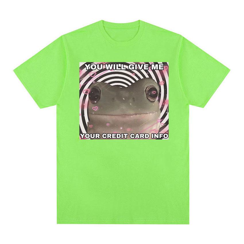 

Забавные футболки с рисунком You Razeled Your Last Dazzle Frog Frog, мужская модная одежда в стиле ретро, ​​футболка унисекс, повседневные хлопковые футболки большого размера