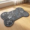 Quick-Dry Non-Slip Floor Mat Easy Clean Feeding Mat Eco-Friendly Pet Placemat  Indoor
