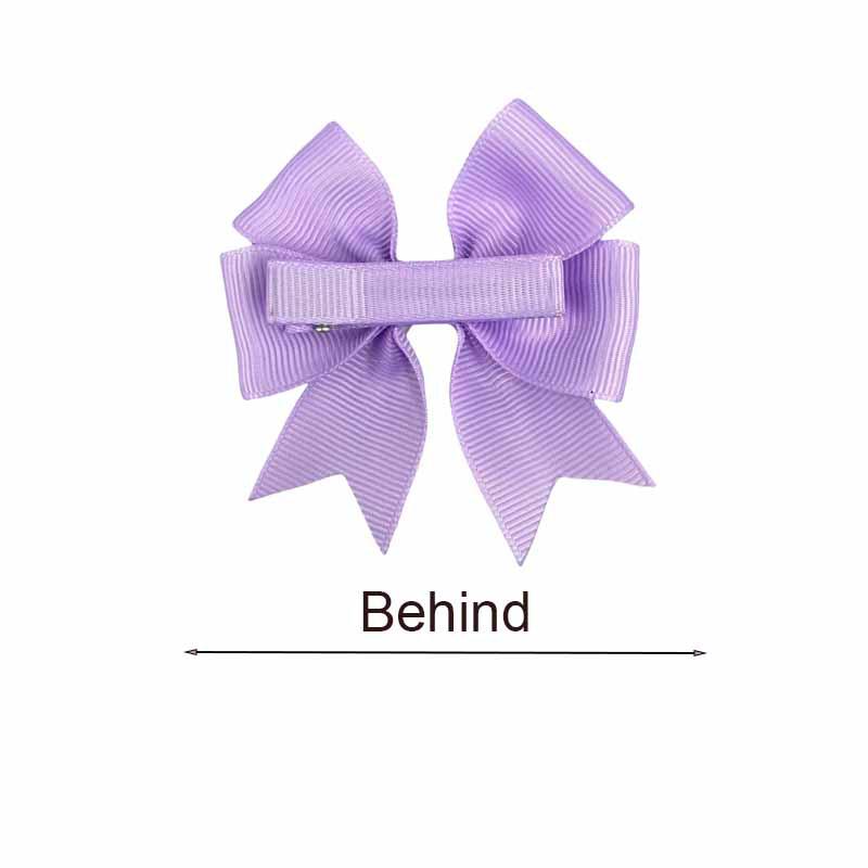 Nuova Pinza per Capelli a Forma di Fiocco Color Caramella Transfrontaliera per Bambini: Accessori Semplici per Capelli e Copricapi