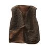 Women's Fashion Casual Loose Lamb Wool Female Short   Winter  Vest