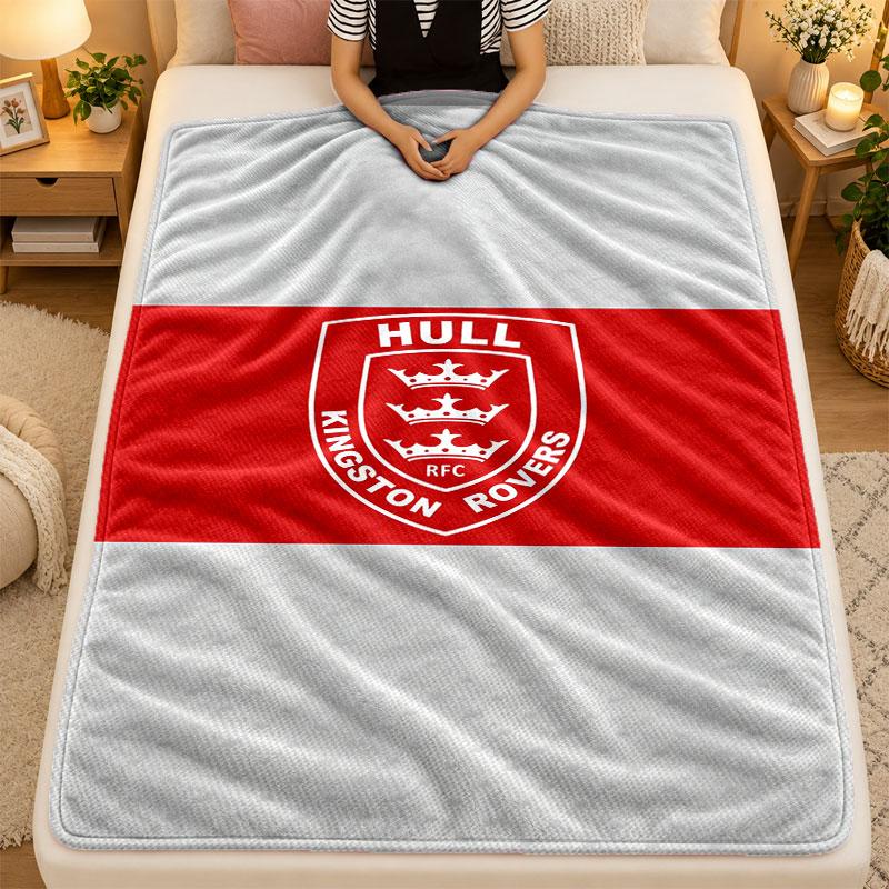 Flannel BlanketHull KR Warm Soft Throw Blanket for Indoor Sofa Bed Living Room Use