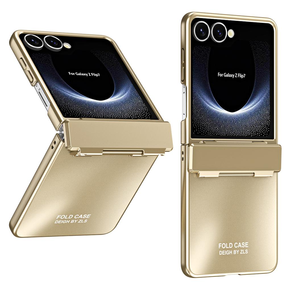 Dla Samsung Galaxy Z Flip7 5G Etui Elektroplaterowane Twarde PC Ochronne Etui na Telefon