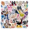 50 Photos of Princess High Heels Graffiti Stickers Decorative Suitcase Guitar Notebook DIY Waterproof Stickers
