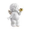 Resin Imitation Gypsum Heart-shaped Little Angel Desktop Ornament, Style Character Home Decoration Sculpture