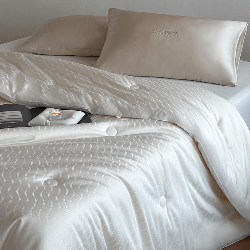 Class A High-Quality Bio-based Soybean Fiber Spring & Autumn Quilt: 4-Season Warm Winter Two-in-One Mother & Child Quilt