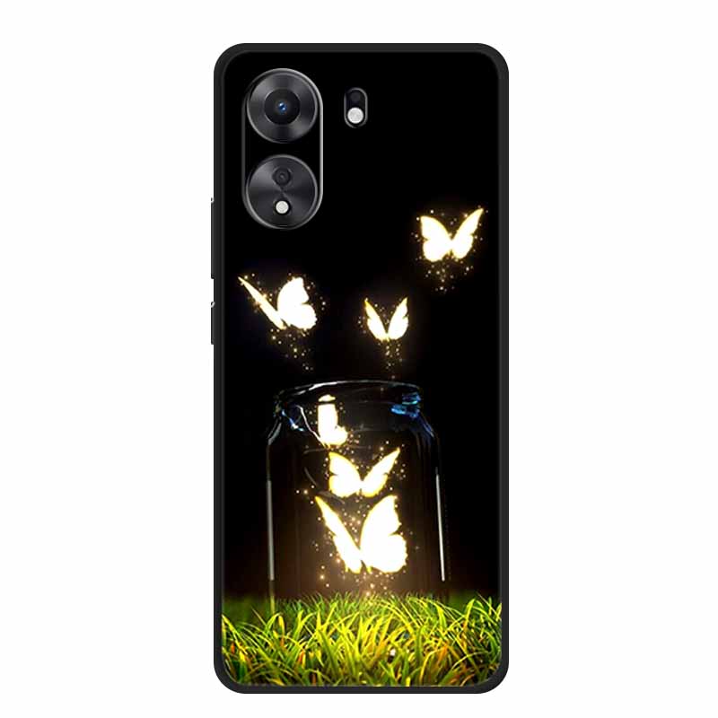 For Xiaomi Poco C65 Case Animals Soft Silicone TPU Phone Cases Back Cover For Xiaomi PocoC65 6.74" Wolf Protector Cute Girl Para