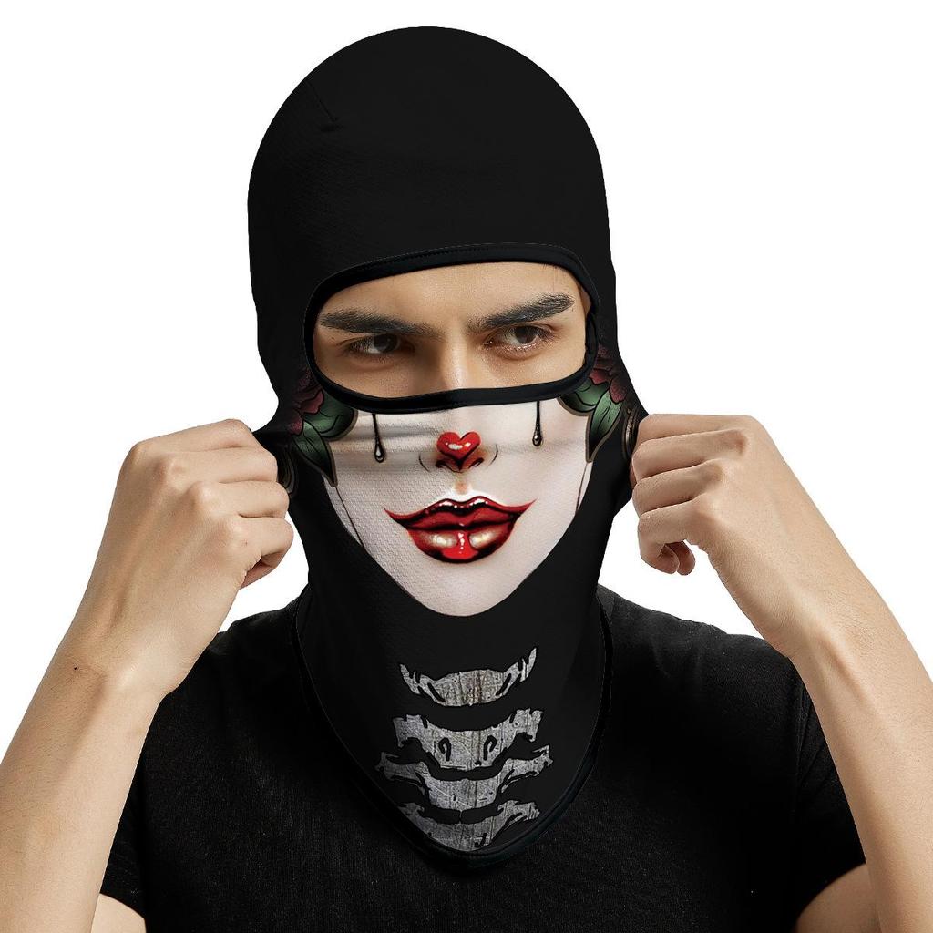 Harley Retro Motorcycle Sun Protection Mask & Summer Neck Gaiter Joker Headwear