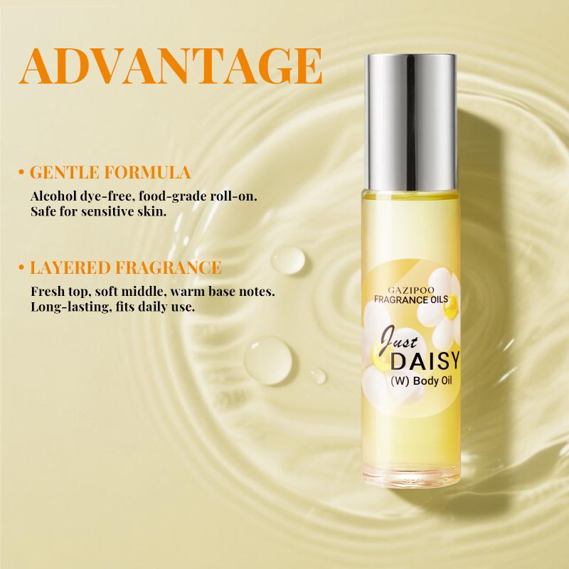 Gazipoo Daisy Roll-On Fragrance Men'S And Women'S Fragrance Oil Dating Fresh Niche Long-Lasting Fragrance