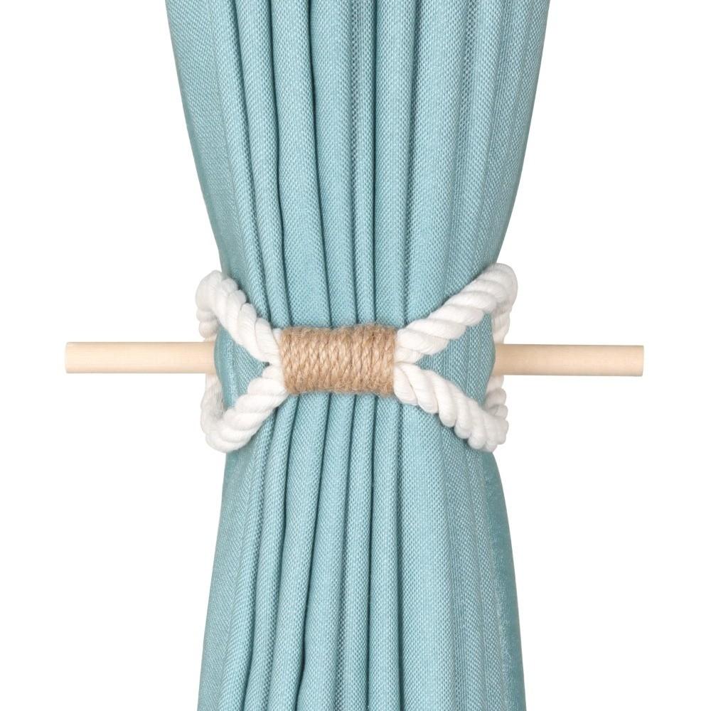 Handmade Curtain Tiebacks Simple Curtain Buckle Durable Curtain Binding Rope  Home Decoration